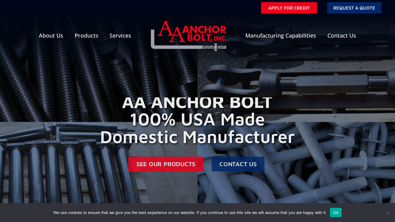 AA Anchor Bolt, Inc | Bolt & Rod Manufacturer | Northville, MI