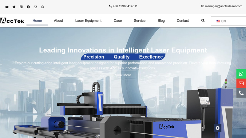 Intelligent Laser Equipment Manufacturer - AccTek Laser