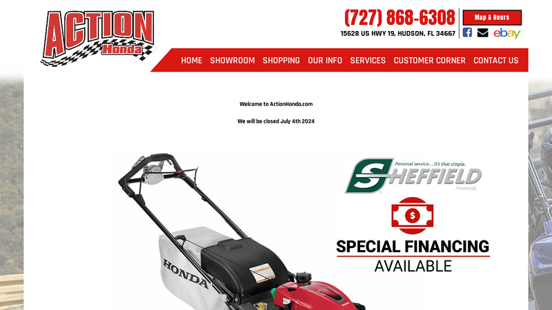 Action Honda is located in Hudson, FL. | New and Used Inventory for Sale