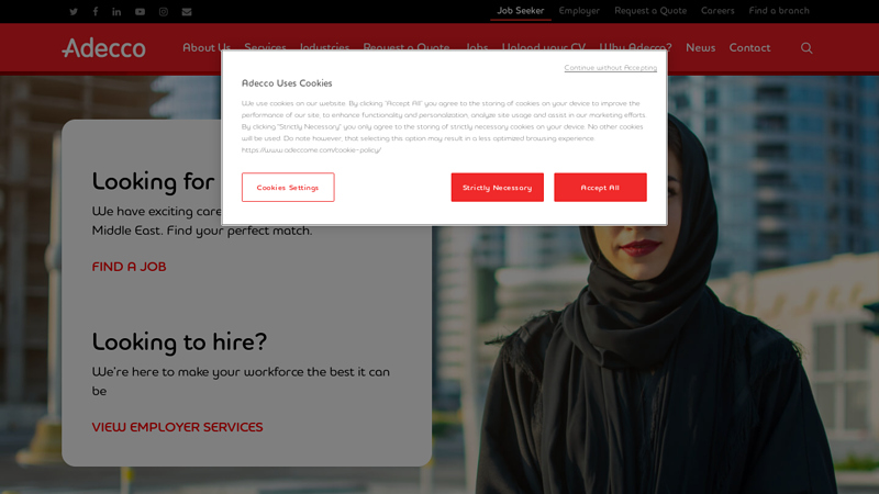 Outsourcing Companies in UAE, KSA | Manpower Supply UAE | Headhunters in Dubai | Adecco