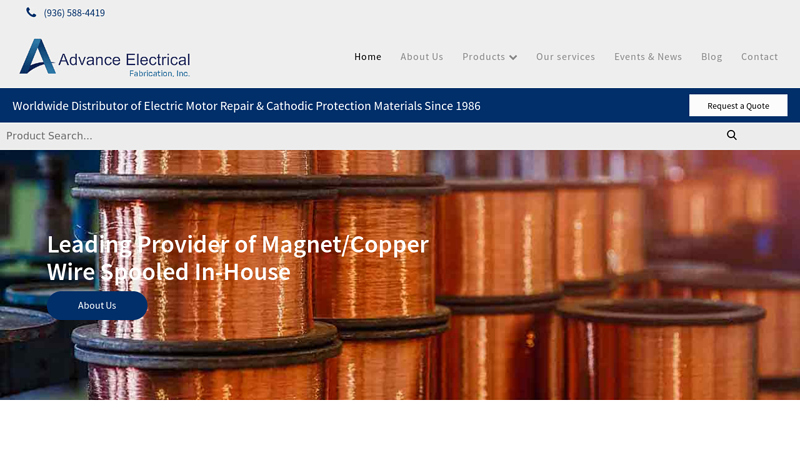 Electric Motor Repair & Cathodic Protection Materials ? Elec Sales