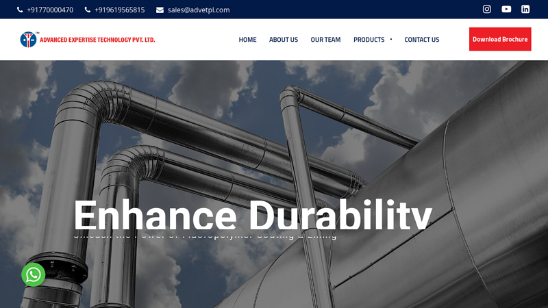 Fluoropolymer Coating & Lining Unit, Pharma Machinery Manufacturer and Supplier - ADVETPL