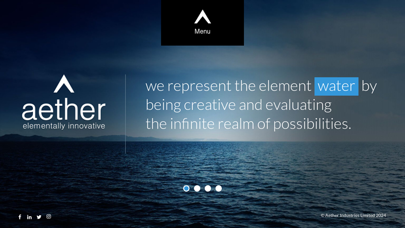 Aether Industries manufacturer of advanced intermediates and active ingredients