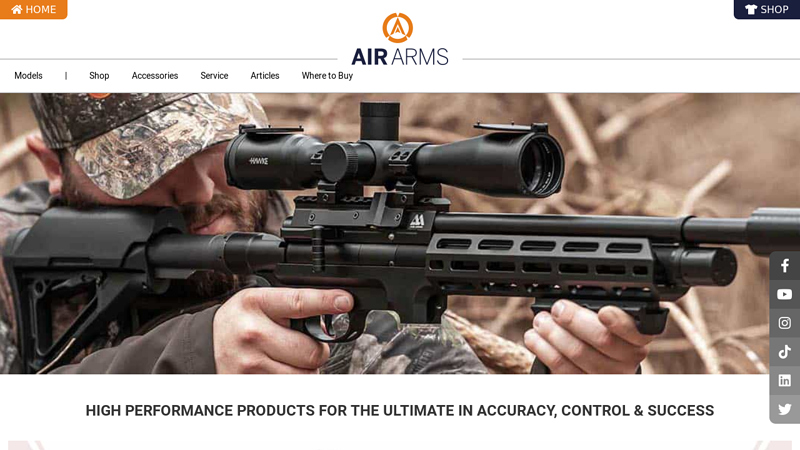 Spring and PCP Air Rifles | Air Arms