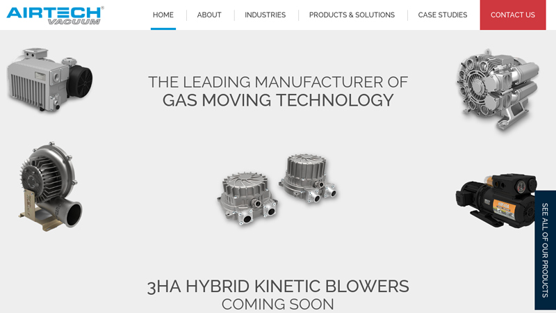 Custom Blower & Vacuum Pump Engineering Manufacturer | Airtech