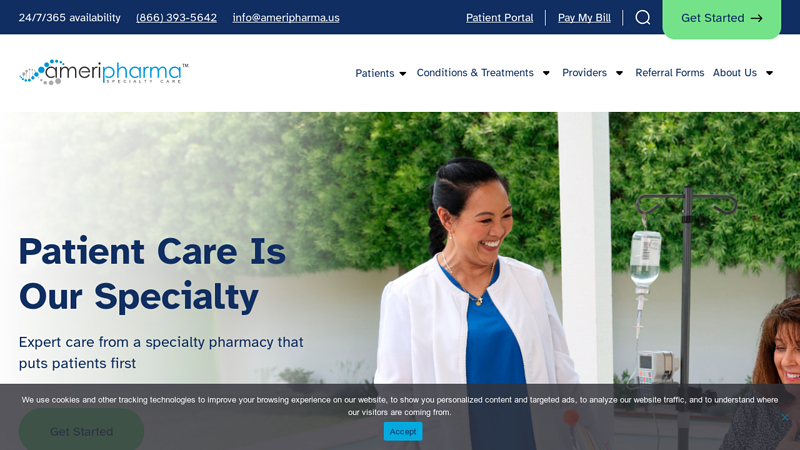 AmeriPharma Specialty Care | 24/7 Services | Specialty Care Pharmacy