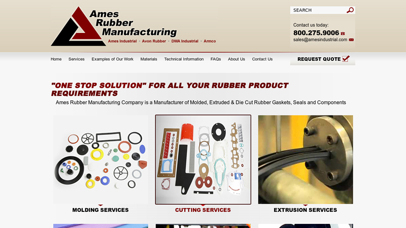 Rubber Components, Thermoplastic and Die Cut Parts - Los Angeles, California