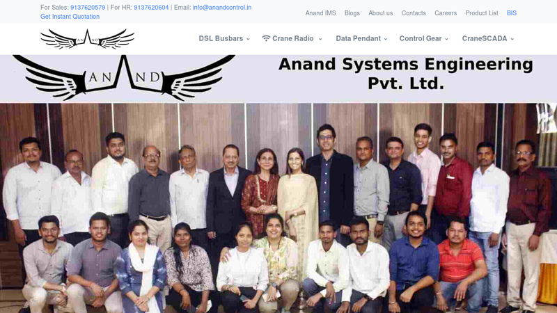 Anand Systems Engineering Pvt. Ltd. EOT Crane Parts