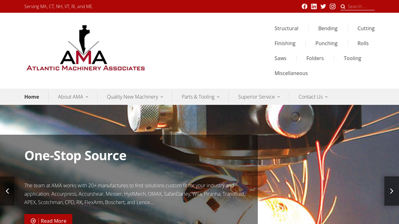 Metal Fab Machinery Sales - Atlantic Machinery Associates