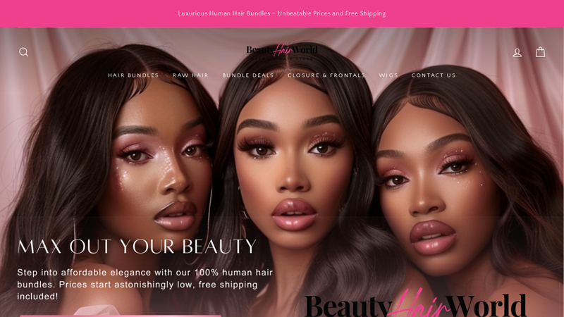 BeautyHairWorld | Shop Hair Extensions, Wigs & Hair Care Products