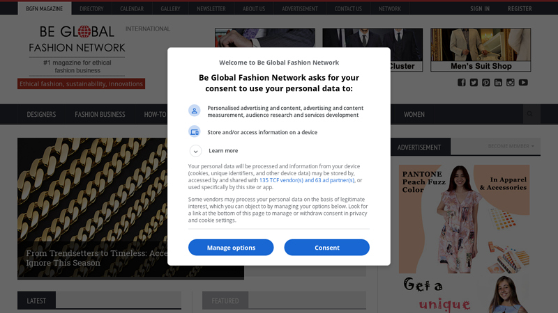 Sustainable fashion business magazine | Be Global Fashion Network