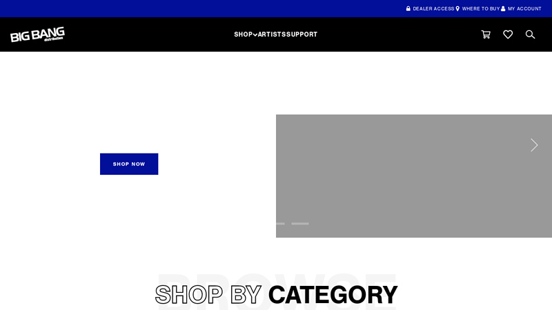 Big Bang Distribution | Featuring drums, drummers, drumming accessories, ahead drumsticks