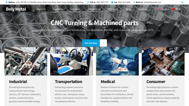 Turned Parts Manufacturer - CNC Turning & Machined parts