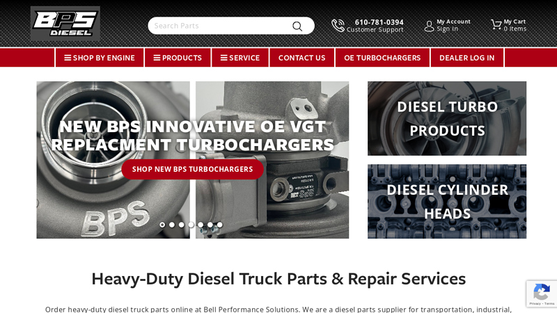 Diesel Part Supplier | Shop Heavy Duty Diesel Truck Parts C BPS Diesel