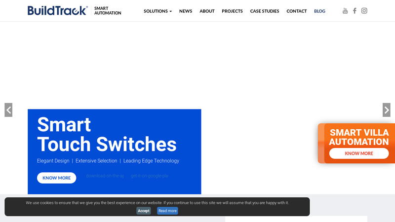 Smart Automation Solutions for Homes and Hotels in India | BuildTrack