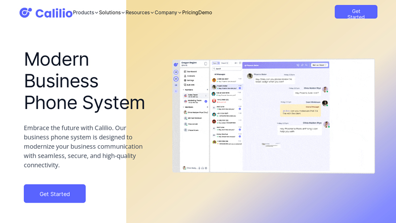 Calilio: The Modern Business Phone System | #1 VoIP Provider