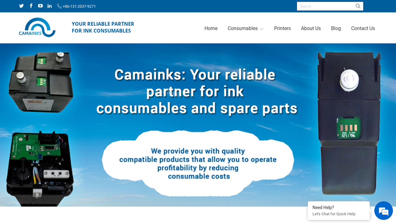 Order Inkjet Ink, Make Up & Spare Parts Online | Printing Consumables