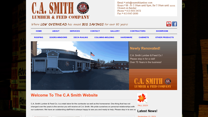 C.A. Smith Lumber and Feed www.casmithlumber.com