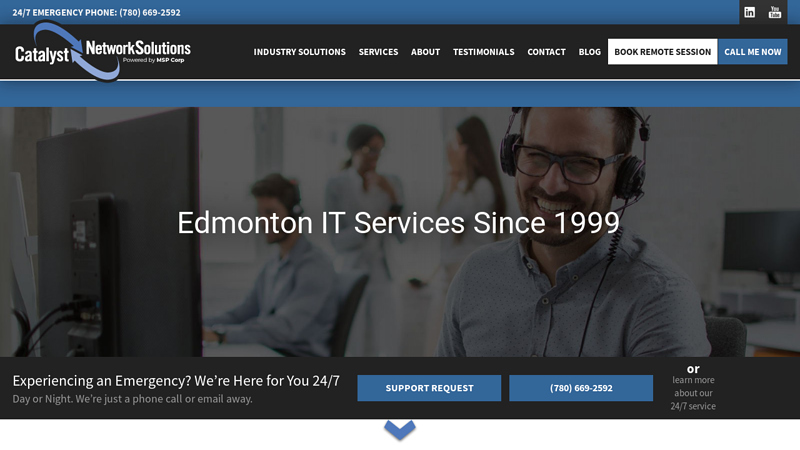 Edmonton IT Company | Managed, Flat-Fee IT Outsourcing in Edmonton