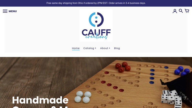 Cauff | Marble Board Game, Leather Fly Swatter, Oriole Feeder C Cauff.com LLC