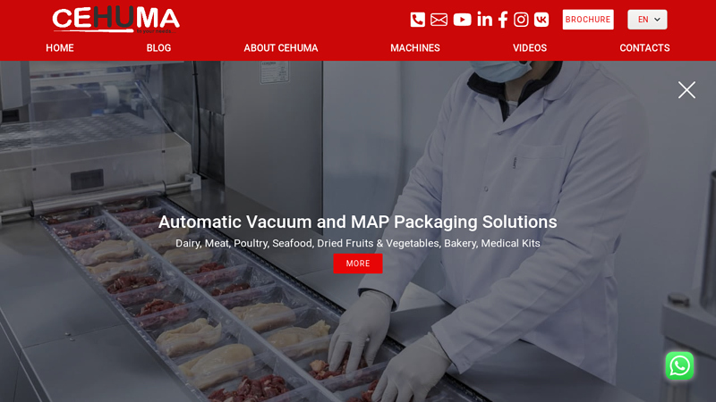 Cehuma Thermoform Packaging Machines | Packaging Solutions