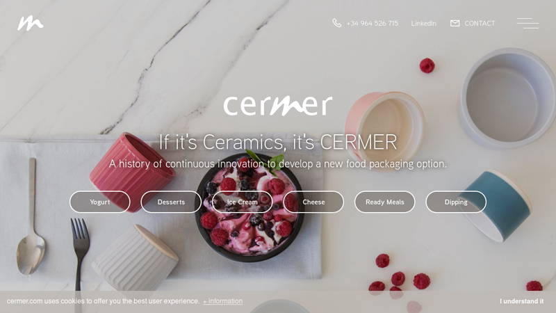 Cermer | Ceramic Food Packaging