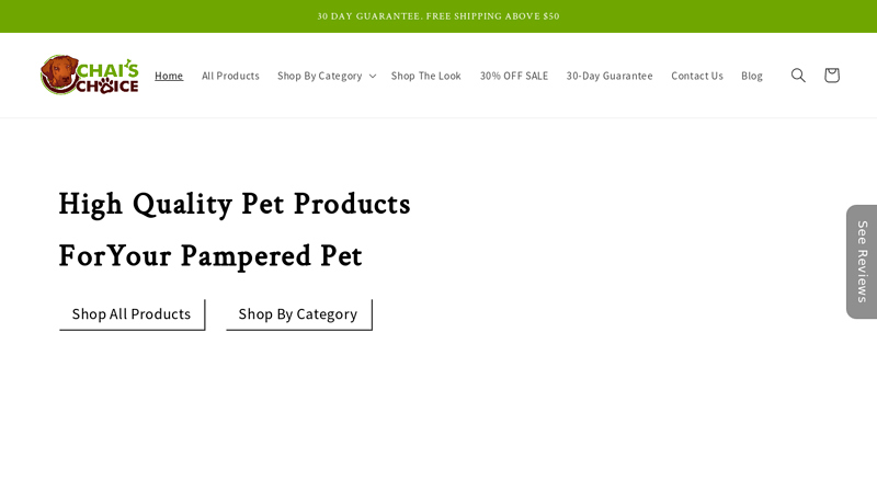 Best Selling Pet Products - Chai