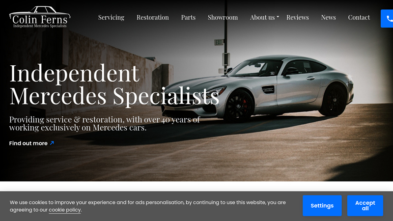 Colin Ferns Ltd - Independent Mercedes Specialist | Surrey