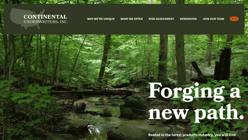 Continental Underwriters|Custom insurance for the forest products industry