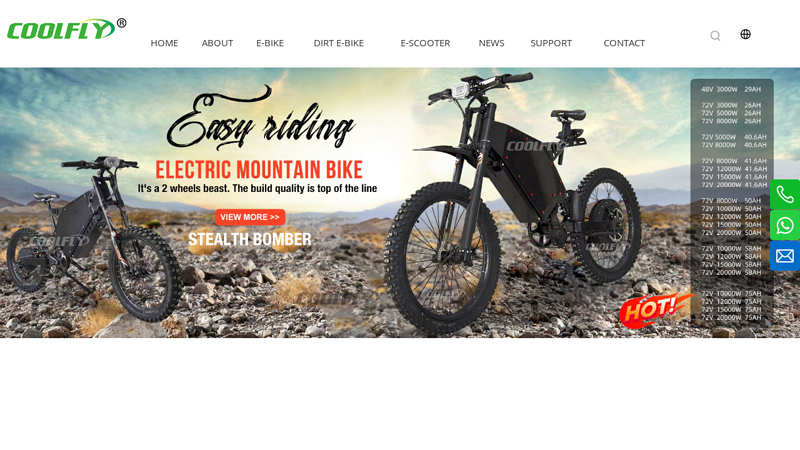 Electric Fat Tire Bike, Electric Mountain Bike, Electric City Bike, Electric Folding Bike, Electric Mini Bike C Changzhou Coolfly Intelligent Technology Co., Ltd.