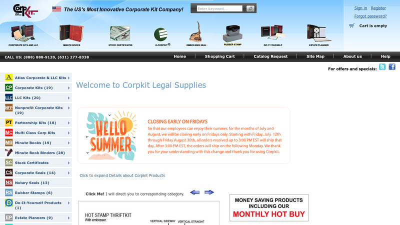 Corporate Kit, LLC kit, LLC Certificate, Seals, Stock Certificates