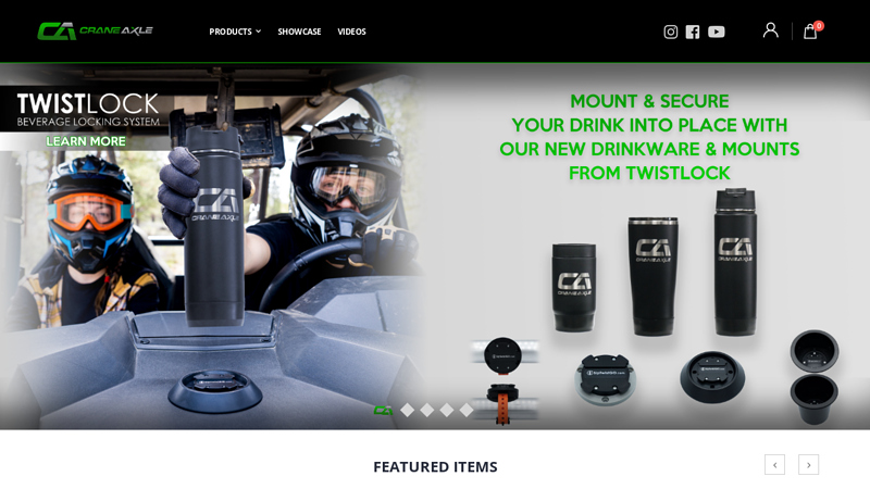 Crane Axle 4x4 Off-Road Knuckles, Diff Covers, and Axle Parts
