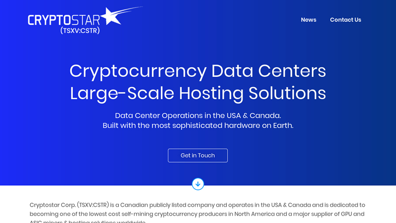 Cryptocurrency Data Centers & Large-Scale Hosting Solutions