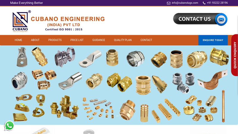 Cable Lugs Manufacturer - High Quality Copper Cable Lugs, Aluminium Cable Lugs and Glands Manufacturer