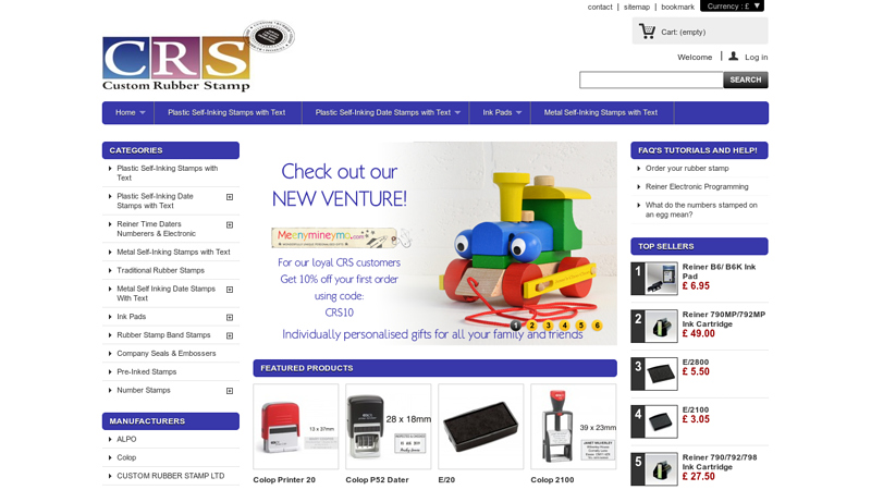 Custom Stamps | Company Stamps | Rubber Stamps | Self-Inking Office Stamps | Ink Pads | Date Stamps - Custom Rubber Stamp