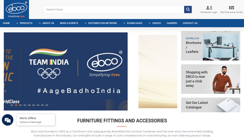 Ebco - Furniture Fittings and Accessories