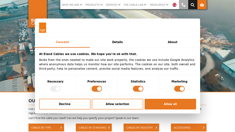 Global Cables and Cable Accessories Supplier | Eland Cables
