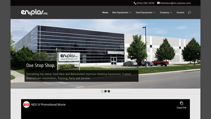 En-Plas Inc. - Injection Molding Equipment - Canada