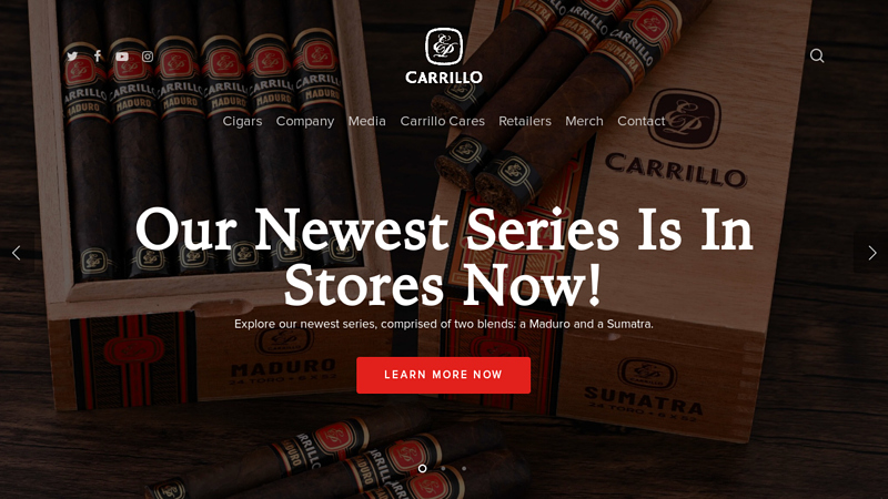 Premium Cigars Brands - Quality Cigars Company | E.P. Carrillo