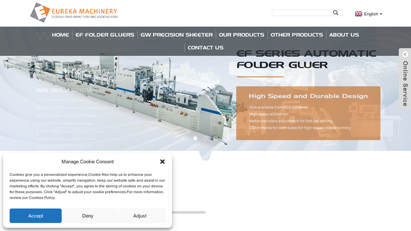 Industrial Paper Cutter, Automatic Paper Jogger, Cardboard Sheeter - Eureka