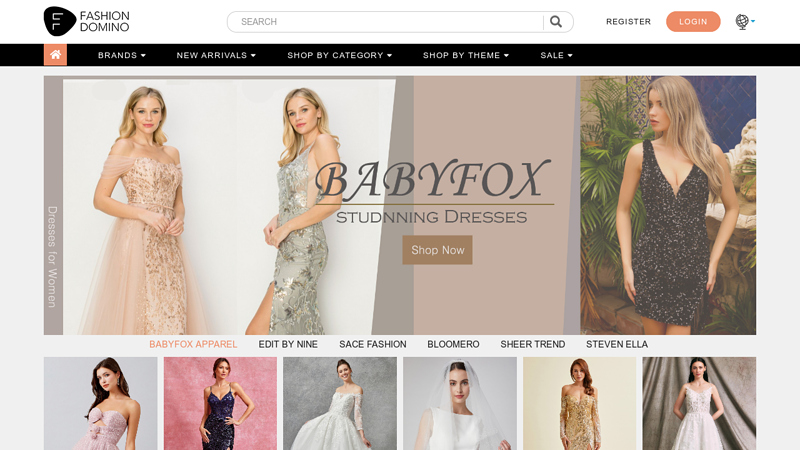 Fashion Domino | Wholesale Clothing, Apparel, Shoes, Handbags, Accessories, Cosmetics Fashion Marketplace