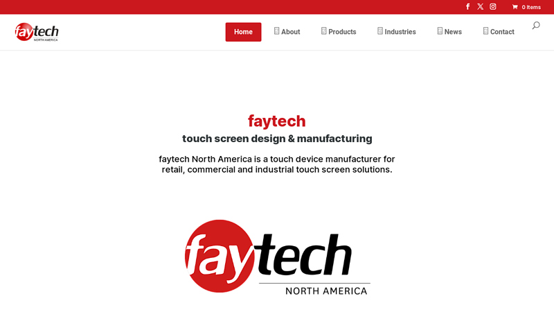 Faytech North America - Touchscreen Manufacturer for Touch Screen Monitors and PCs | Company | Supplier