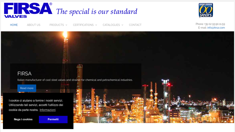 FIRSA Cast Steel Valves - Home
