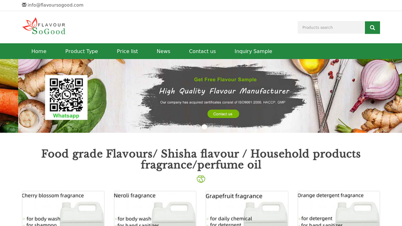 Food flavour, household products fragrance, Shisha hookha flavour suppier, perfume oil suppier