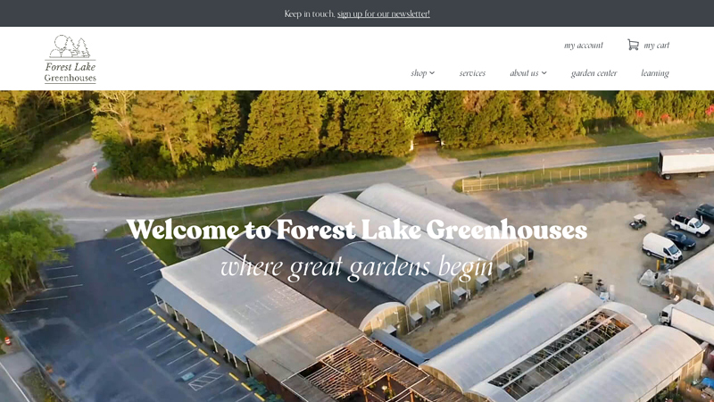 Forest Lake Greenhouses C Forest Lake Greenhouses | Florence, SC
