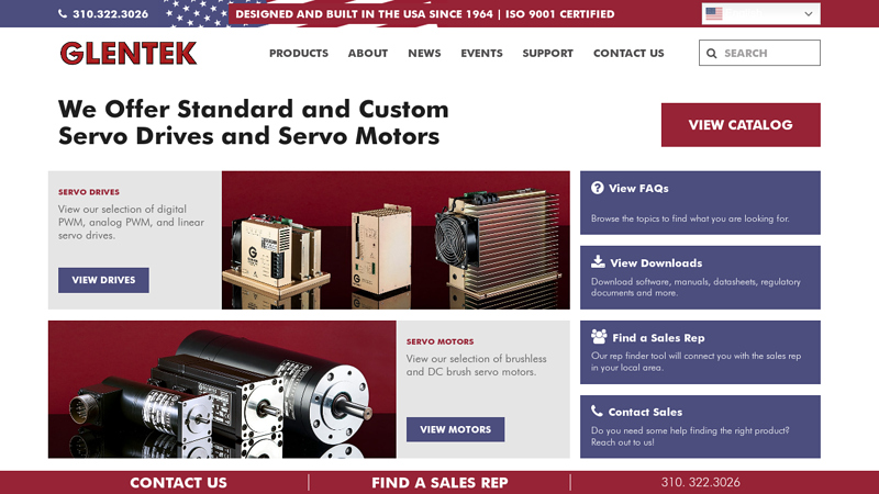 Servo Drives and Motors for OEM Applications | Glentek