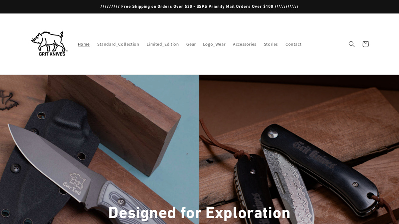 Grit Knives | Everyday Carry Knives and Apparel