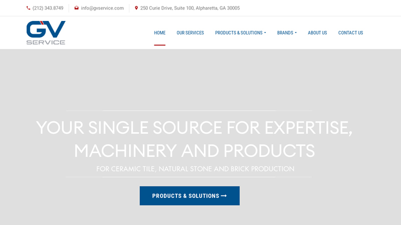 GV SERVICE - Machinery, Consumables& Spare Parts
