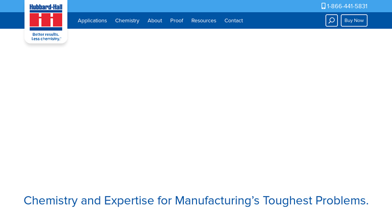 Hubbard-Hall | Chemical Manufacturers Solving Difficult Surface Finishing Issues