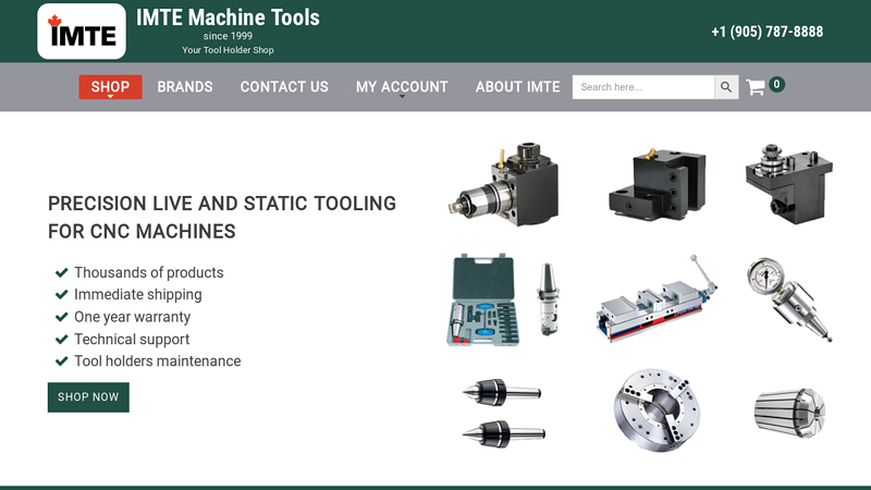CNC Tool Holders - Machining Tooling in Canada & USA - IMTE